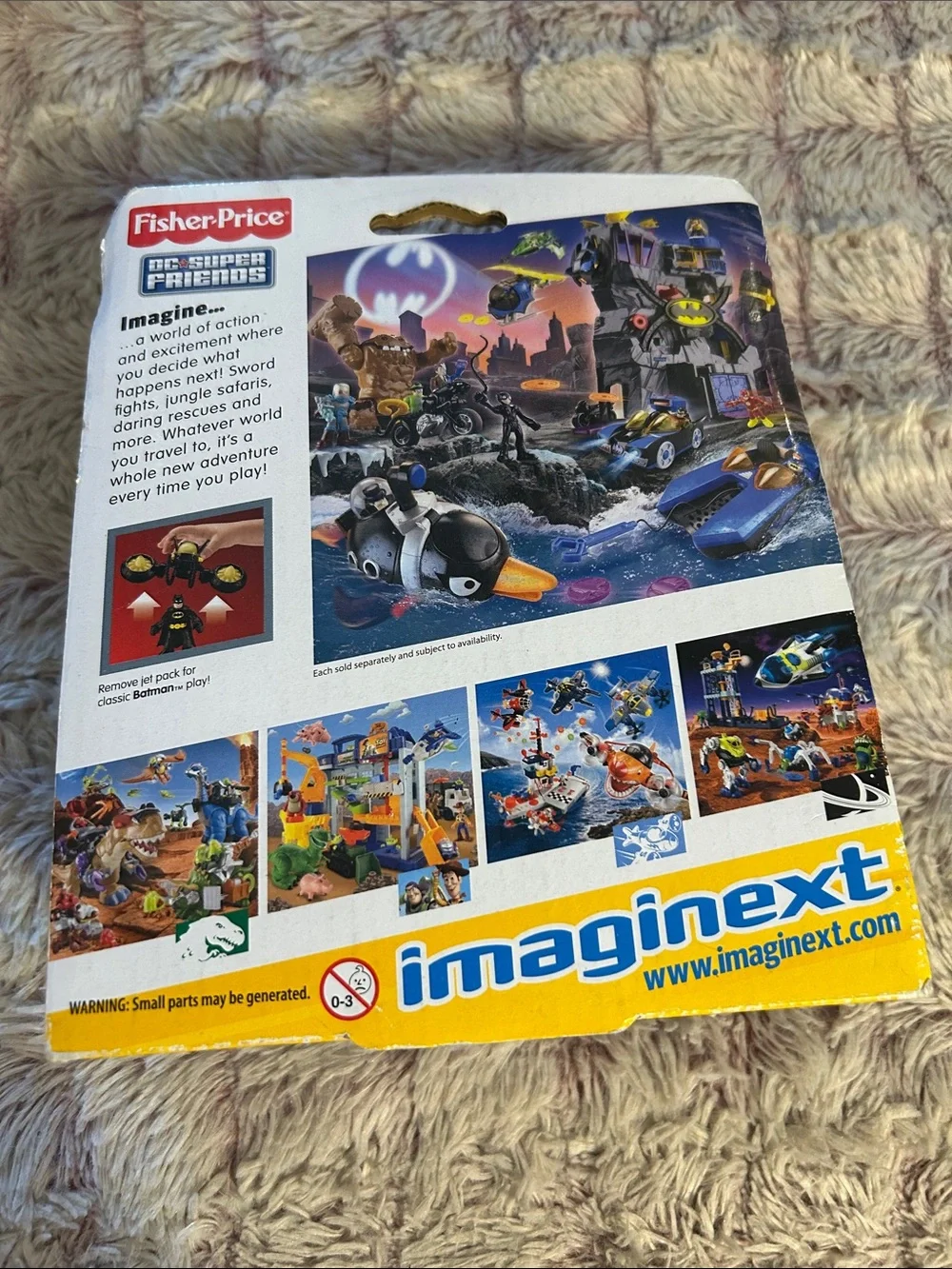 Fisher-Price Imaginext Batman Jetpack Figure - Black & Yellow